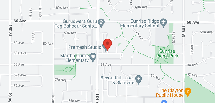 map of 5946 184A STREET